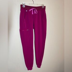 Figs Women's Pants in Magenta